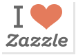 Em associação com a Zazzle.com